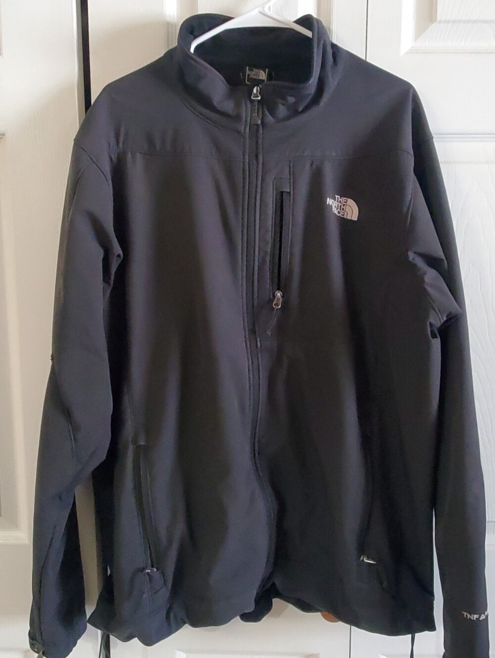 THE NORTH FACE APEX BIONIC SOFTSHELL BLACK JACKET XXL. MENS  OUTDOORS FALL